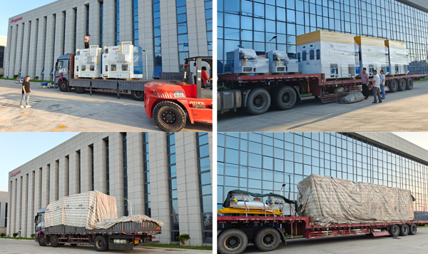 連發五臺！2臺滾涂機、3臺噴膠機同時發安徽橡塑客戶